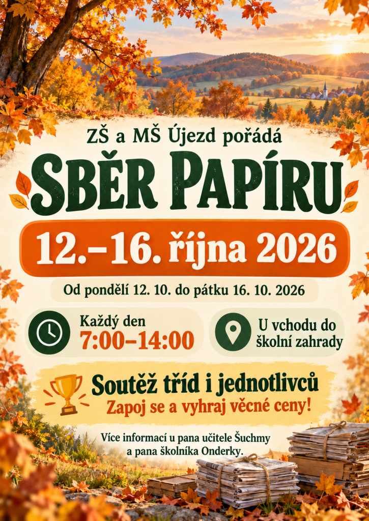 Podzimní sběr papíru