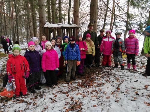 Nadílka pro zvířátka v lese, 1. stupeň