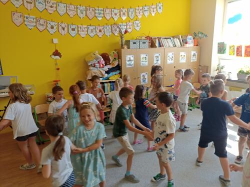 Návštěva předškoláků v 1. třídě