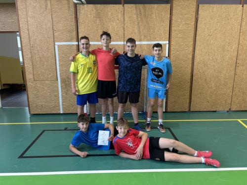 Školní kolo v sálové kopané