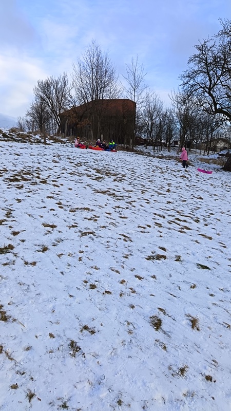 První bobování letošní zimy