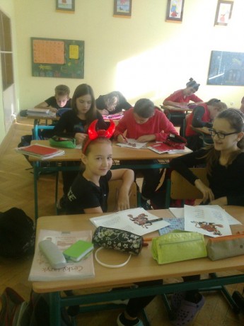 Čertovská hodina slohu v 6.A
